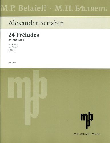 24 Preludes fūr Klavier