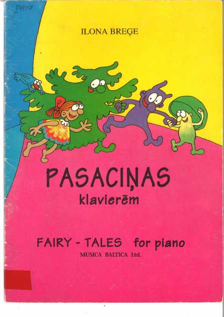 Pasaciņas klavierēm Fairy- Tales for Piano
