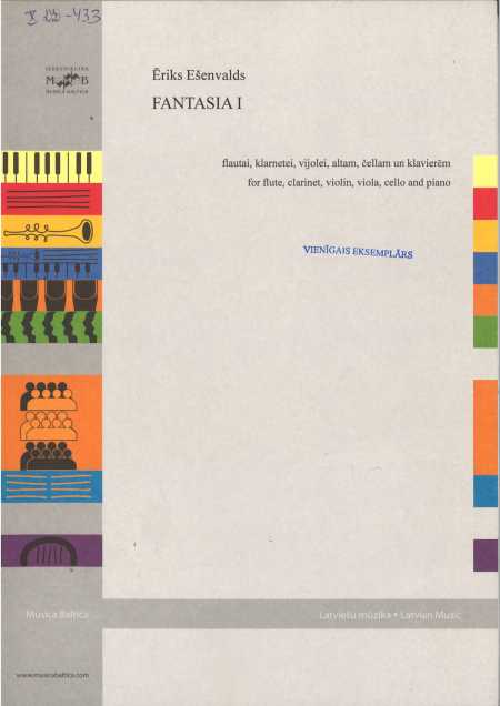 Fantasia I flautai, klarnetei, vijolei, altam, čellam un klavierēm