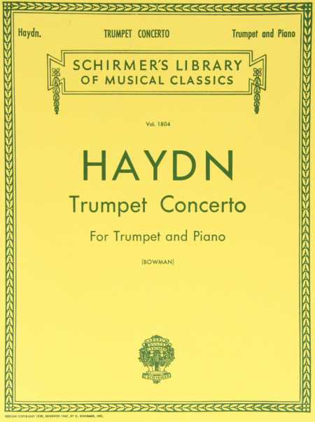 Trumpet Concerto For Trumpet and Piano