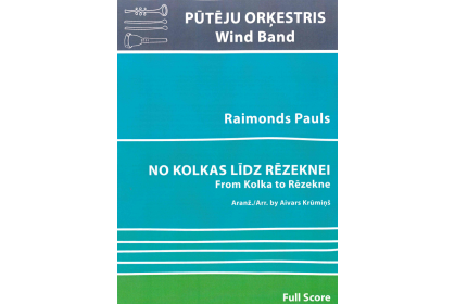 No Kolkas līdz Rēzeknei pūtēju orķestris