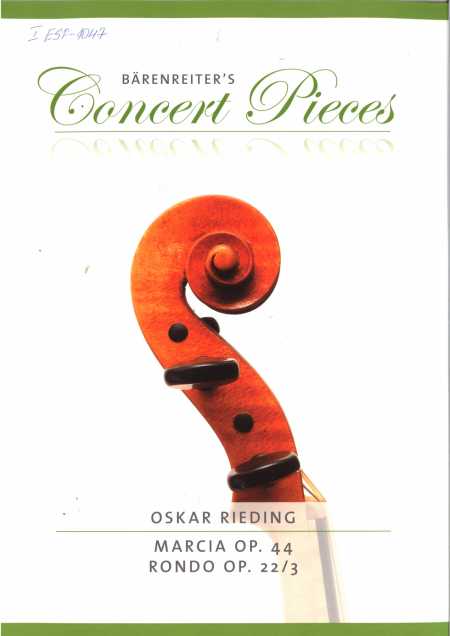 Concert Pieces Bārenreiter"s