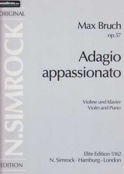 Adagio appassionato Violine und Klavier op.57
