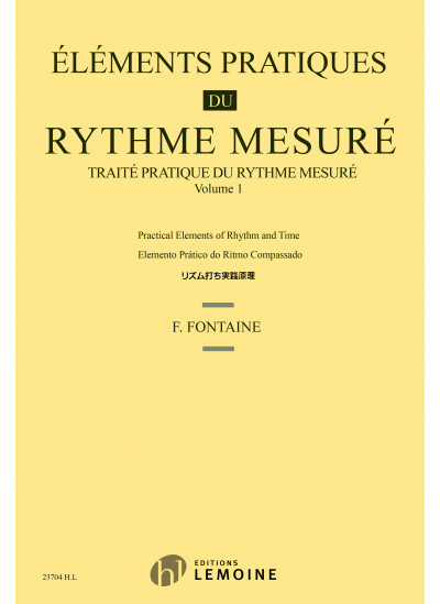 Eléments pratiques du rythme mesuré Vol.1